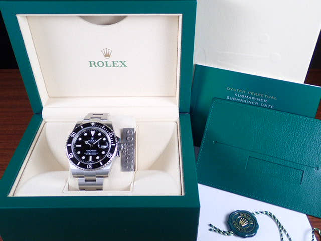 ロレックス サブマリーナー Ref.116610LN ブラック文字盤 未使用 submariner-89