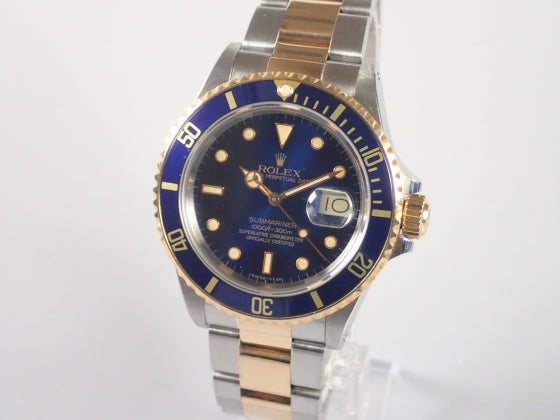 Rolex Submariner combination model blue sub Ref.16803