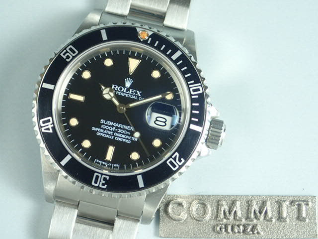 ロレックス サブマリーナー Ref.16800 ブラック文字盤 中古 submariner-91