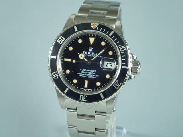 ロレックス サブマリーナー Ref.16800 ブラック文字盤 中古 submariner-91