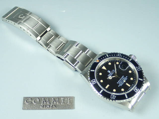 ロレックス サブマリーナー Ref.16800 ブラック文字盤 中古 submariner-91