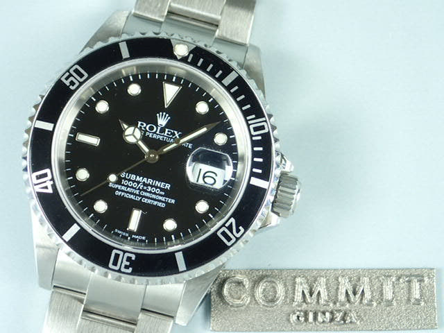 ロレックス サブマリーナー Ref.16610 ブラック文字盤 中古 submariner-93