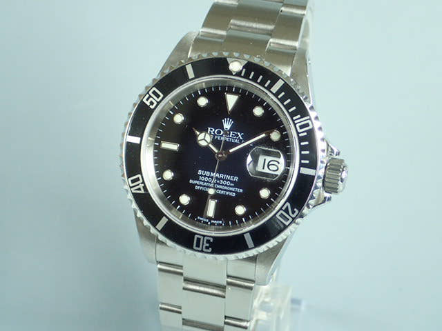 ロレックス サブマリーナー Ref.16610 ブラック文字盤 中古 submariner-93