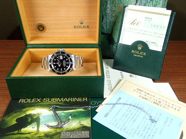 ロレックス サブマリーナー Ref.16610 ブラック文字盤 中古 submariner-93