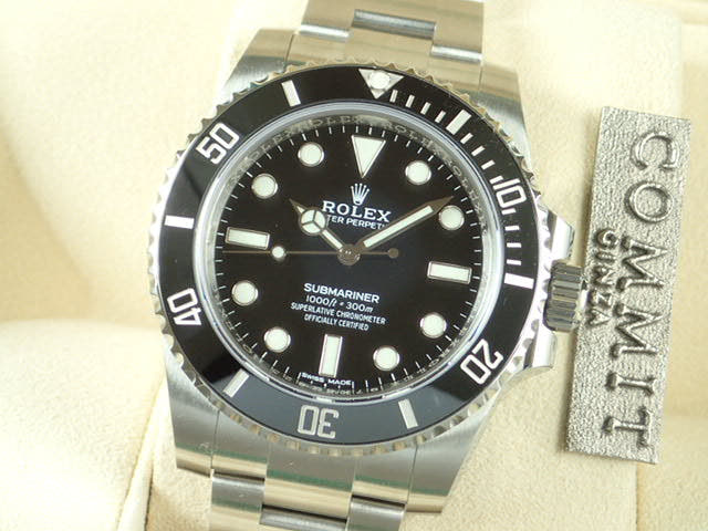 ロレックス サブマリーナー Ref.114060 ブラック文字盤 未使用 submariner-95