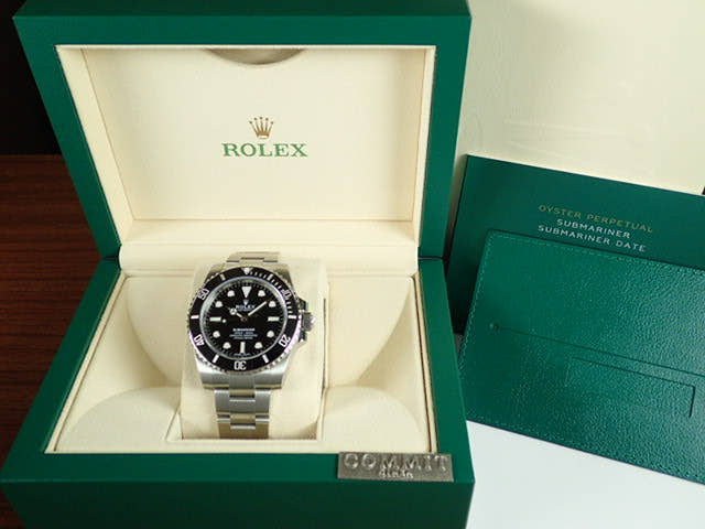 ロレックス サブマリーナー Ref.114060 ブラック文字盤 未使用 submariner-95