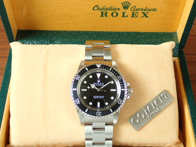 ロレックス サブマリーナー Ref.5513 ブラック文字盤 中古 submariner-96