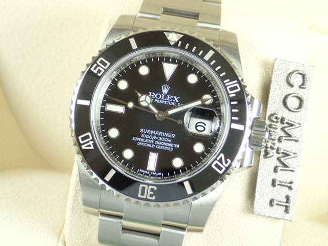 ロレックス サブマリーナー Ref.116610LN ブラック文字盤 中古 submariner-97