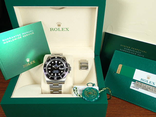 ロレックス サブマリーナー Ref.116610LN ブラック文字盤 中古 submariner-97