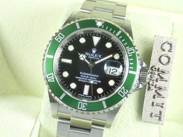 ロレックス サブマリーナー Ref.16610LV ブラック文字盤 中古 submariner-99