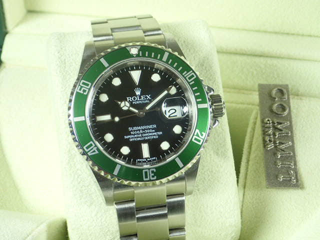ロレックス サブマリーナー Ref.16610LV ブラック文字盤 中古 submariner-99