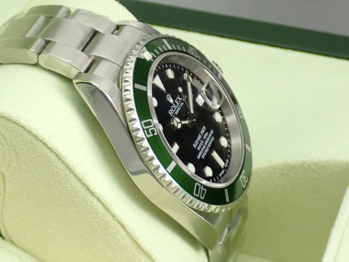 ロレックス サブマリーナー デイト Ref.16610LV ステンレススチール ブラック文字盤