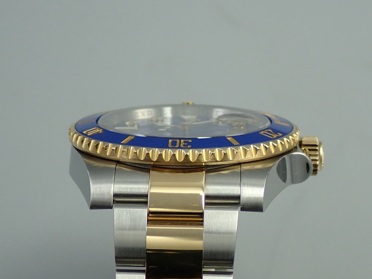ロレックス サブマリーナー デイト Ref.116613GLB ブルー×8P文字盤 中古 2TYU9YZW