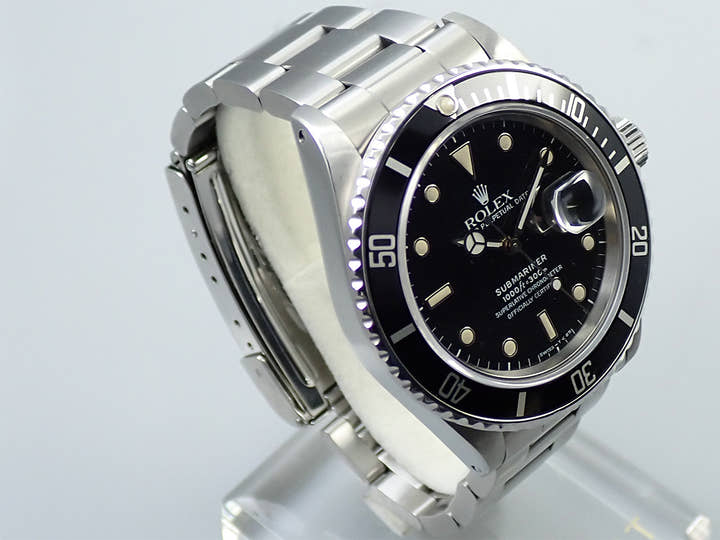 Rolex Submariner Date Ref. 16800 Stainless Steel Black Dial