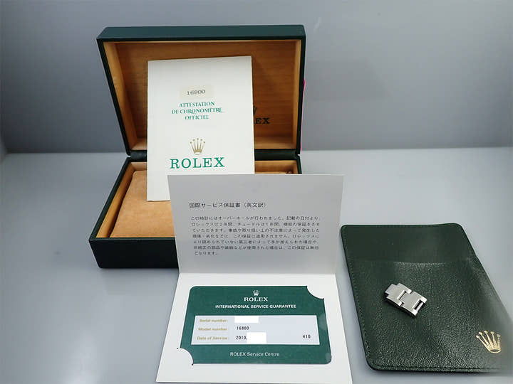 Rolex Submariner Date Ref. 16800 Stainless Steel Black Dial