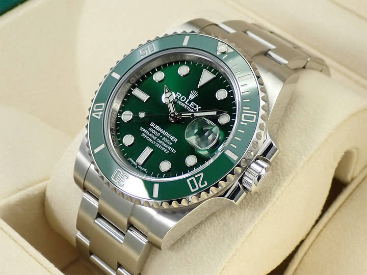 Rolex Submariner Date Ref. 116610LV Stainless Steel Green Dial