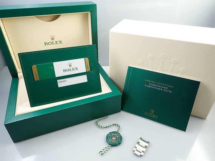 Rolex Submariner Date Ref. 116610LV Stainless Steel Green Dial