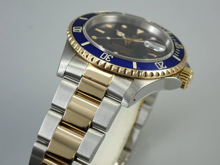 Rolex Submariner Date Ref. 16613 Stainless Steel/Yellow Gold Blue Dial