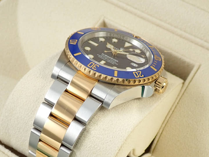 ロレックス サブマリーナー デイト Ref.126613LB ステンレススチール/イエローゴールド ブルー文字盤