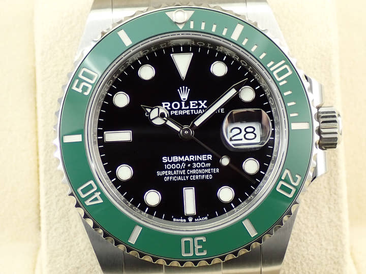 ロレックス サブマリーナー デイト Ref.126610LV ステンレススチール ブラック文字盤
