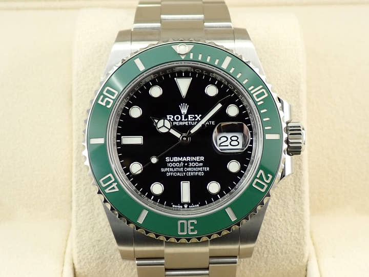 ロレックス サブマリーナー デイト Ref.126610LV ステンレススチール ブラック文字盤