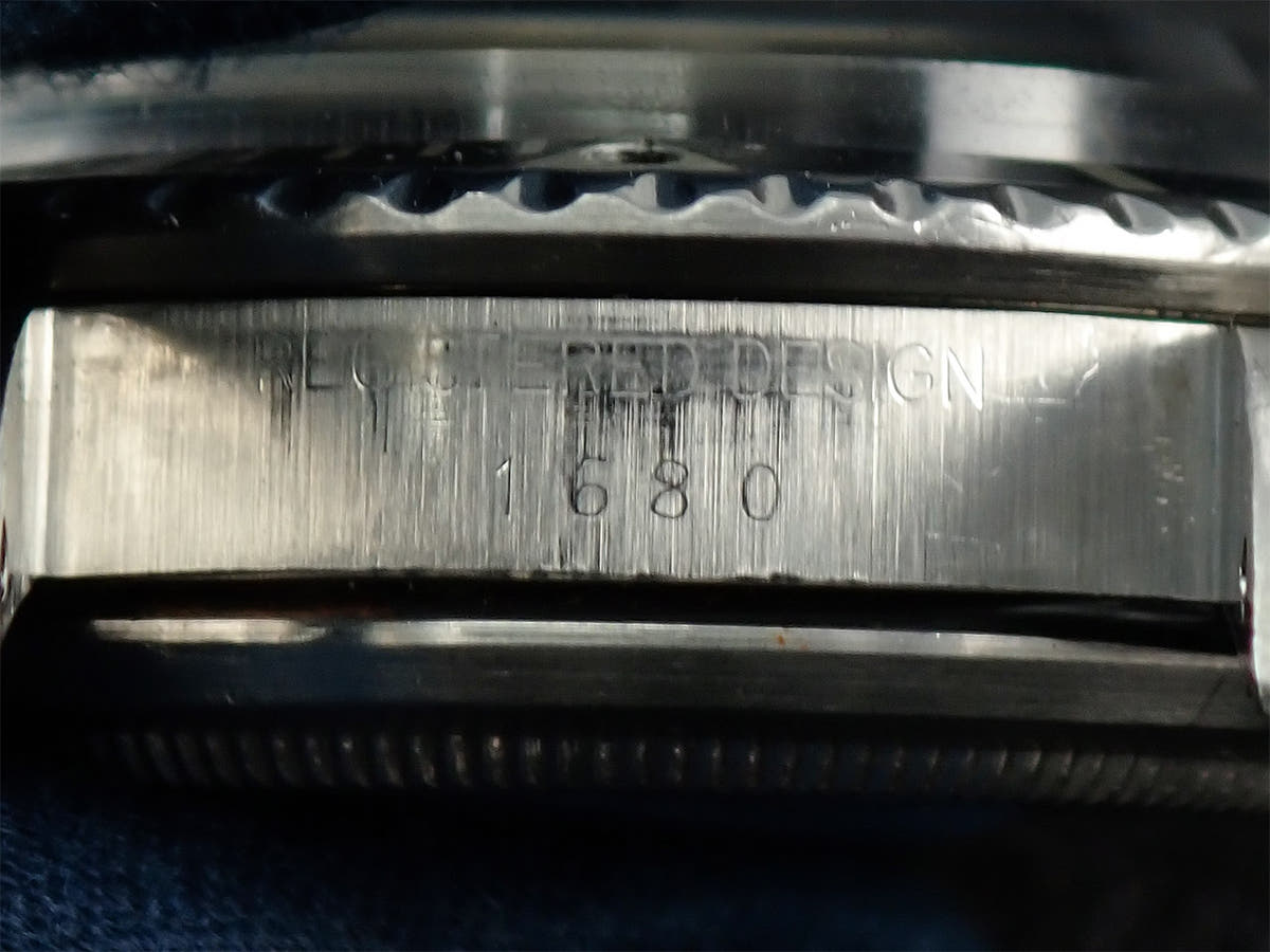 ロレックス サブマリーナー デイト Ref.1680 ブラック文字盤 中古 0X7F938S