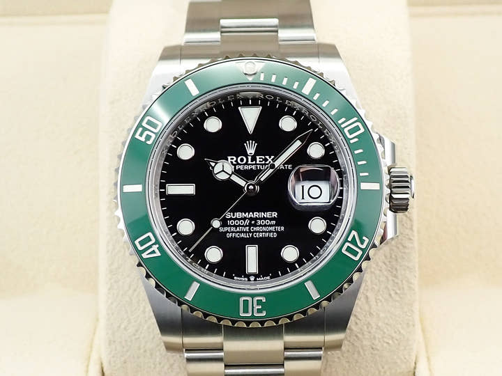 ロレックス サブマリーナー デイト Ref.126610LV ステンレススチール ブラック文字盤