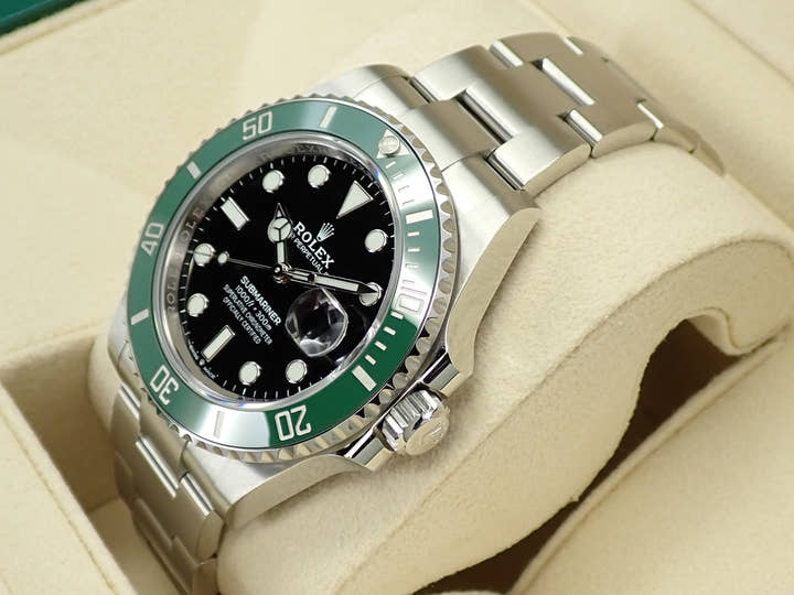 ロレックス サブマリーナー デイト Ref.126610LV ステンレススチール ブラック文字盤