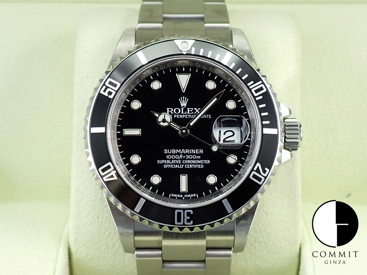 Rolex Submariner Date Ref.16610 SS Black Dial