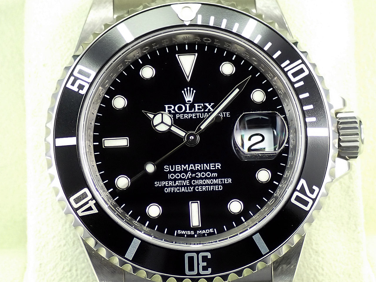 Rolex Submariner Date Ref.16610 SS Black Dial