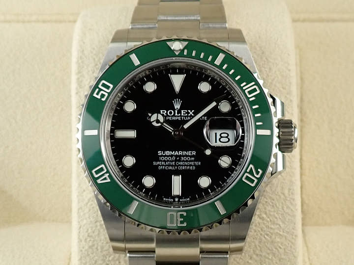 ロレックス サブマリーナー デイト Ref.126610LV ステンレススチール ブラック文字盤