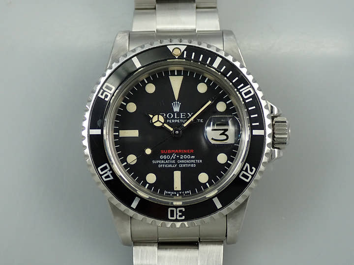 ロレックス サブマリーナー デイト Ref.1680 ステンレススチール ブラック文字盤