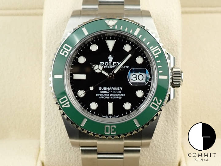 ロレックス サブマリーナー デイト Ref.126610LV ステンレススチール ブラック文字盤