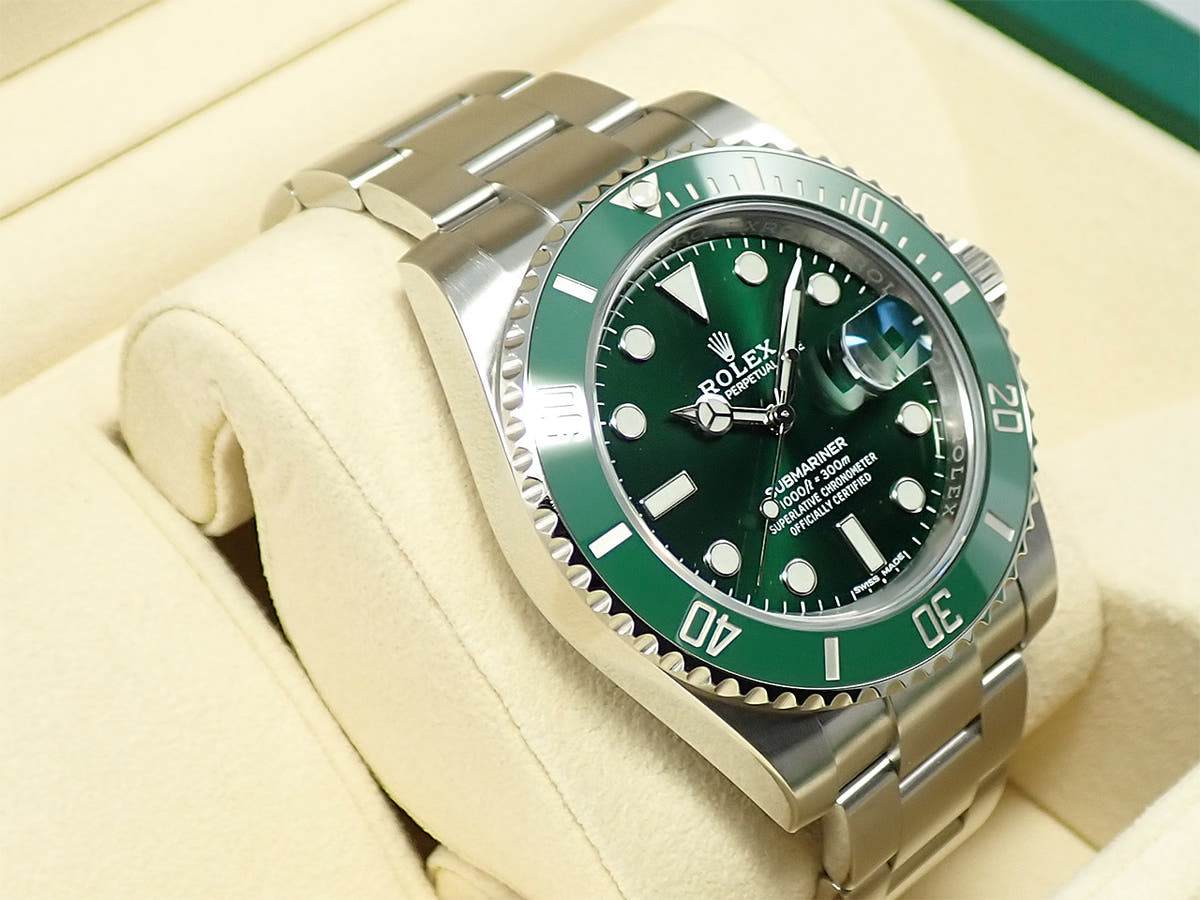 ロレックス サブマリーナー デイト Ref.116610LV グリーン文字盤 美品 9SSZWMXK