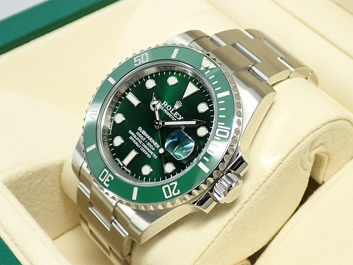 ロレックス サブマリーナー デイト Ref.116610LV グリーン文字盤 美品 9SSZWMXK