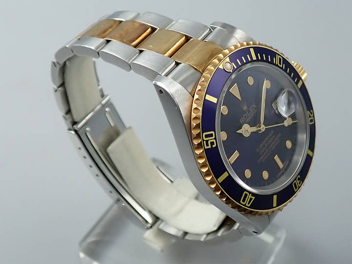 ロレックス サブマリーナー デイト Ref.16613 ステンレススチール/イエローゴールド ブルー文字盤