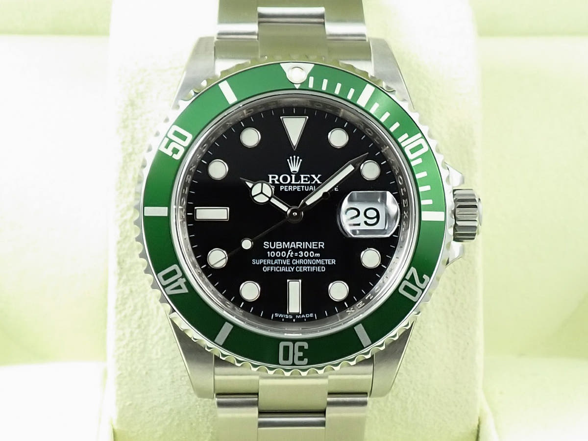 ロレックス サブマリーナー デイト Ref.16610LV ブラック文字盤 デッドストック S4Y6X51U