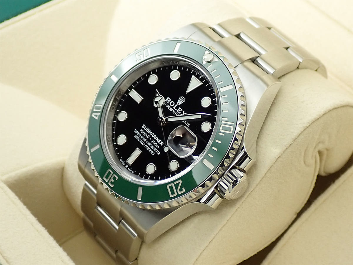 ロレックス サブマリーナー デイト Ref.126610LV ブラック文字盤 美品 4AL6ACLW