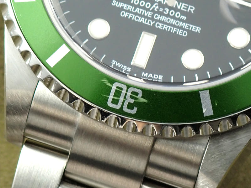ロレックス サブマリーナー デイト Ref.16610LV ブラック文字盤 美中古 98C86100