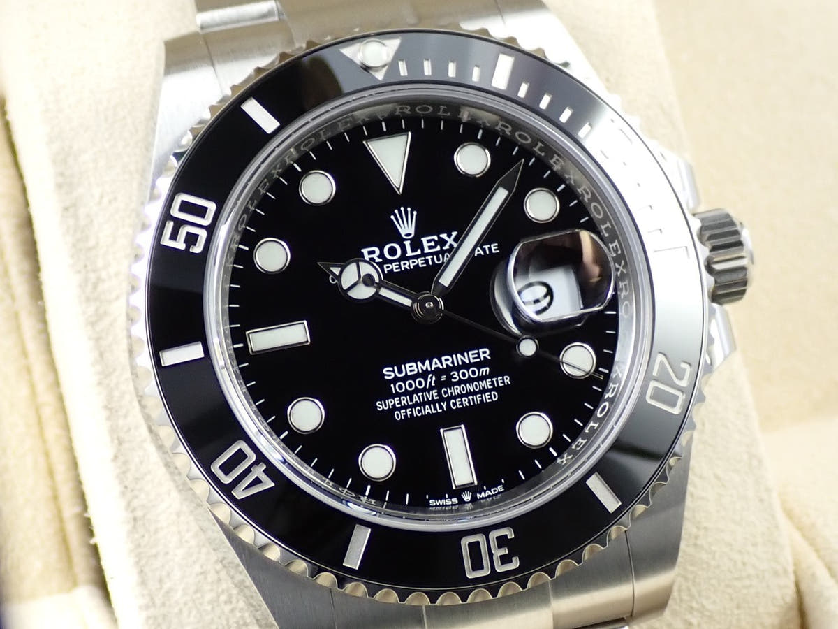 ロレックス サブマリーナー デイト Ref.126610LN ブラック文字盤 未使用 7827ZPCS