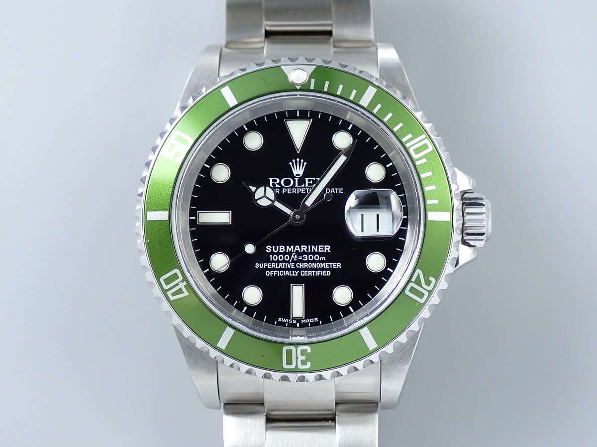 ロレックス サブマリーナー デイト Ref.16610LV ブラック文字盤 美中古 22244UA7