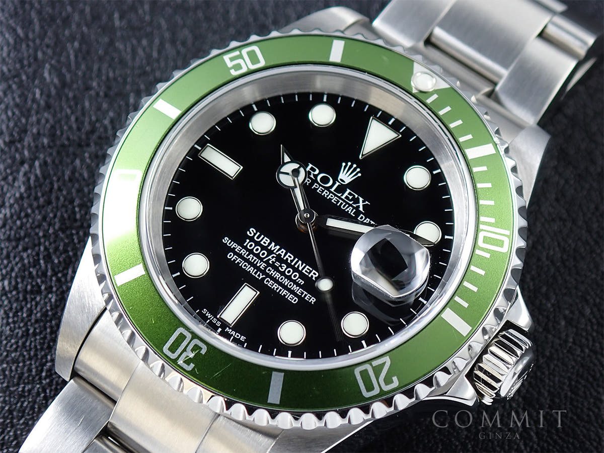ロレックス サブマリーナー デイト Ref.16610LV ブラック文字盤 美中古 22244UA7