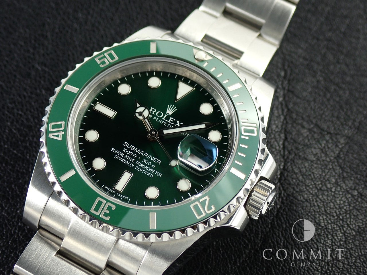 Rolex Submariner Date Ref.116610LV SS Green Dial