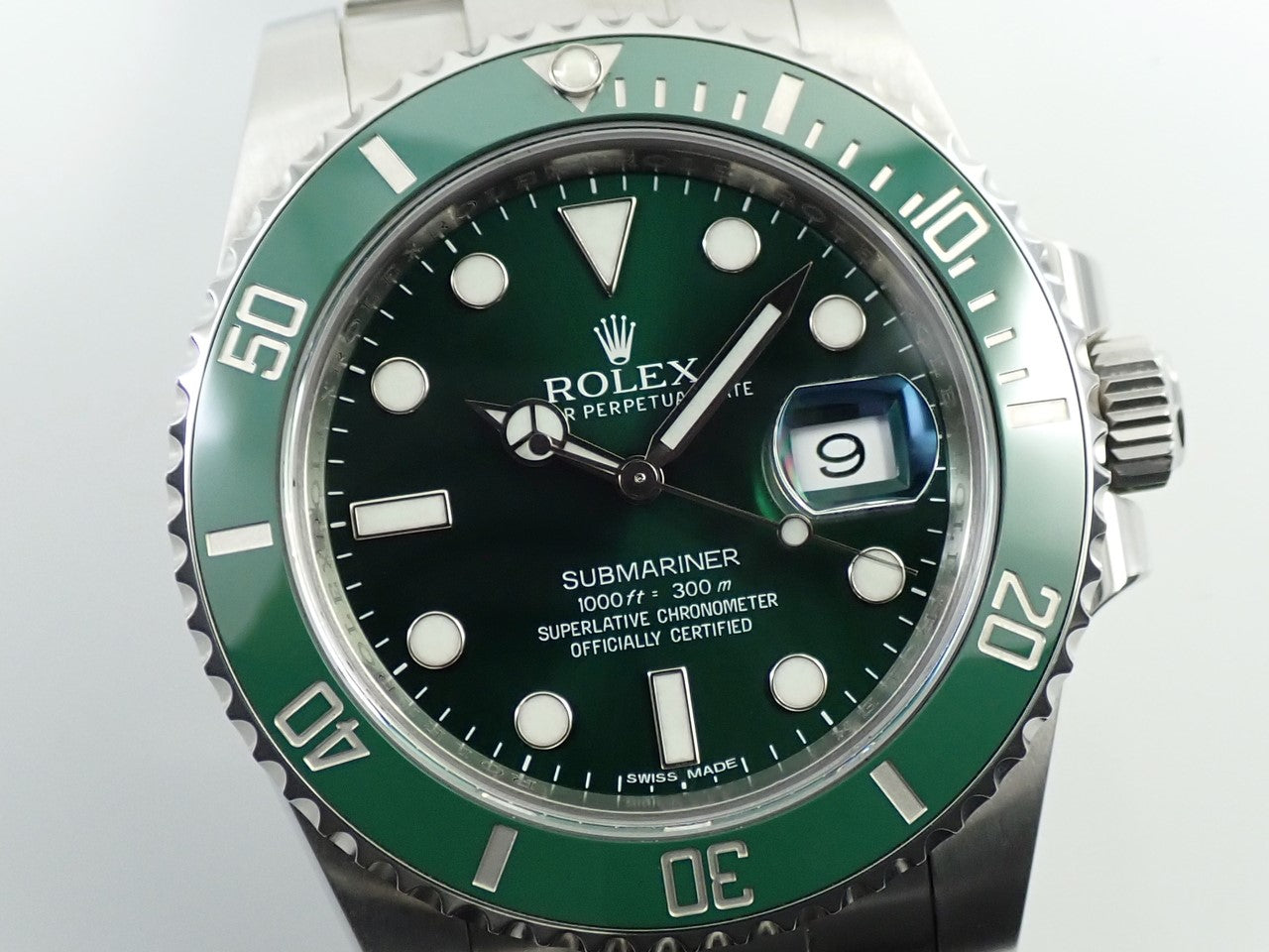 Rolex Submariner Date Ref.116610LV SS Green Dial