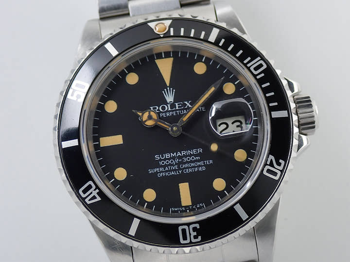ロレックス サブマリーナー デイト Ref.16800 ステンレススチール ブラック文字盤