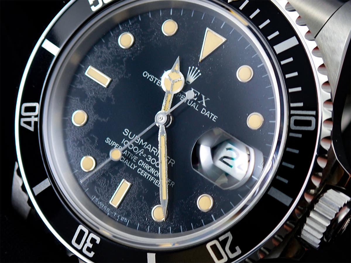 ロレックス サブマリーナー デイト Ref.16800 ブラック文字盤 美中古 8R8LUXC2