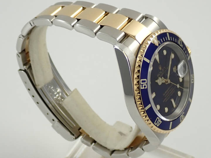 Rolex Submariner Date Ref. 16613 Stainless Steel/Yellow Gold Blue Dial