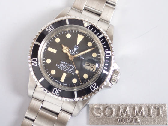 ロレックス サブマリーナー Ref.16800 ブラック文字盤 中古 submariner-64