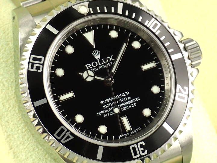 ロレックス サブマリーナー ノンデイト Ref.14060M ステンレススチール ブラック文字盤
