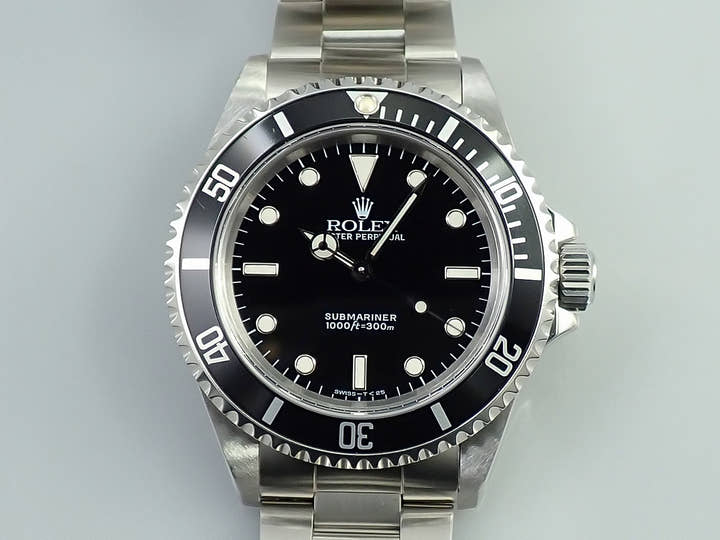 ロレックス サブマリーナー ノンデイト Ref.14060 ステンレススチール ブラック文字盤